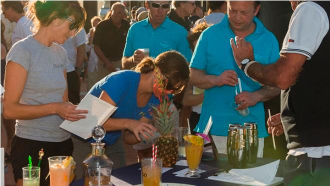 ClubSwan cocktail contest - Rolex Swan Cup Caribbean 2015 &copy; Nautor's Swan/Carlo Borlenghi